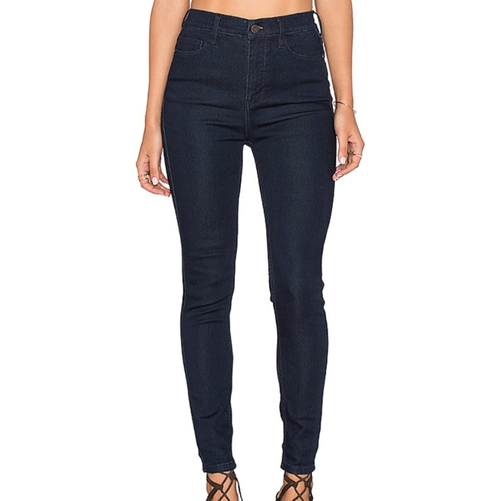 Free People High-waist Stretch Skinny Jeans